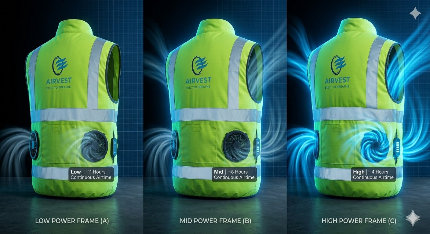 AirVest — High Volume Air Cooling Vest